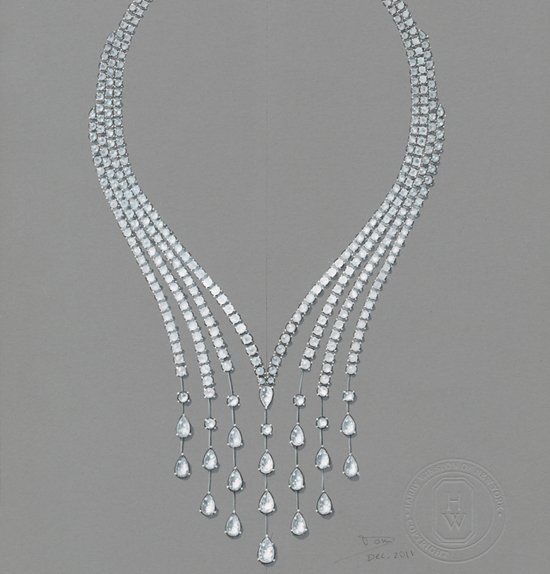 Water Collection_Drop Necklace